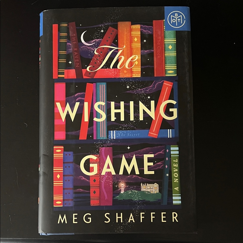 The Wishing Game by Meg Shaffer - Colorful Book Cover